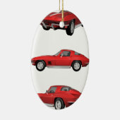 1967 Corvette C2 Keramik Ornament (Rechts)