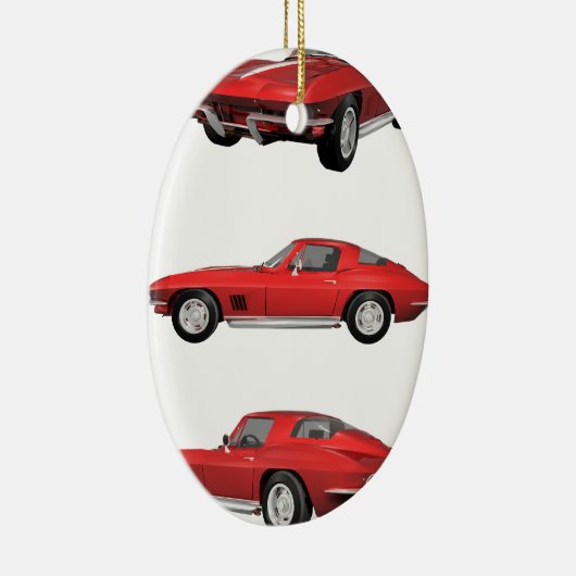 1967 Corvette C2 Keramik Ornament (Rechts)
