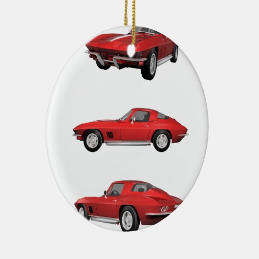 1967 Corvette C2 Keramikornament (Rechts)