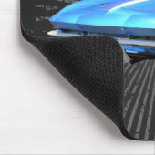 1967 Corvette Sportwagen: Blauer Finish:Mousepad Mousepad (Ecke)