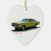 1967_Dodge_Charger Keramik Ornament (Rechts)