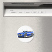 1967 Firebird Blue Convertible Magnet (In Situ (Geschirrspüler))