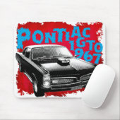 1967 GTO Pontiac Mousepad (Mit Mouse)
