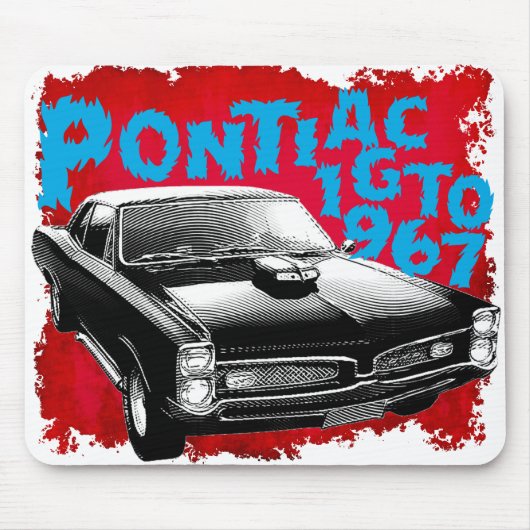 1967 GTO Pontiac Mousepad (Vorne)