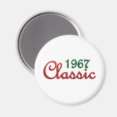 1967 Klassiker Magnet (Vorderseite/Rückseite)