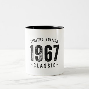 1967 Klassisches Geburtsjahr Zweifarbige Tasse