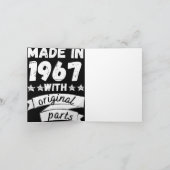 1967 mit Originalteilen hergestellt, (Innenseite)