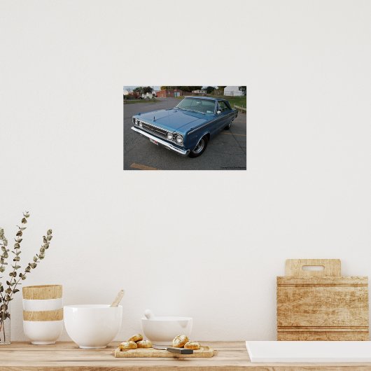 1967 Plymouth Belvedere II Poster (Küche)