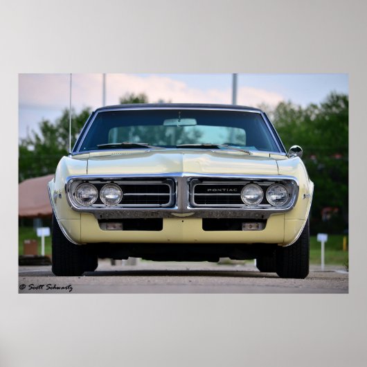 1967 Pontiac Firebird Poster (Vorne)