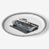 1967 Pontiac GTO Black Pappteller (Schrägansicht)