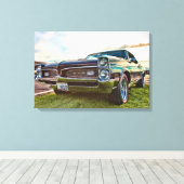 1967 Pontiac GTO Leinwanddruck (Insitu (Holzboden))