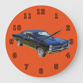 1967 Pontiac GTO Muscle Car Große Wanduhr