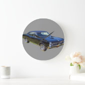 1967 Pontiac GTO Muscle Car Große Wanduhr (Zuhause)