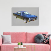 1967 Pontiac GTO Muscle Car Leinwanddruck (Insitu (Wohnzimmer))