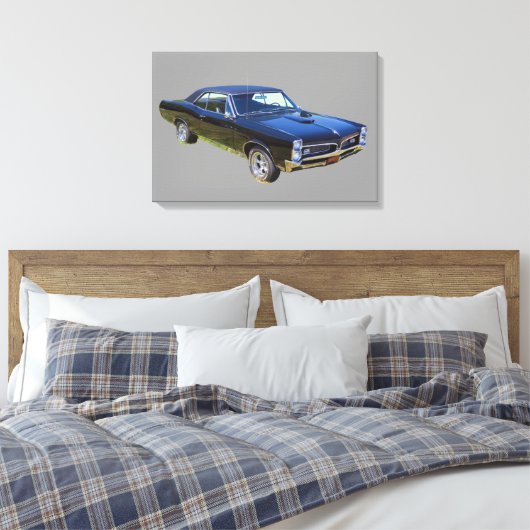 1967 Pontiac GTO Muscle Car Leinwanddruck (Insitu (Schlafzimmer))