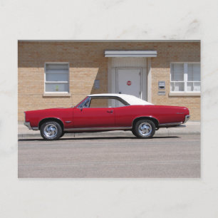 1967 Pontiac GTO Postkarte