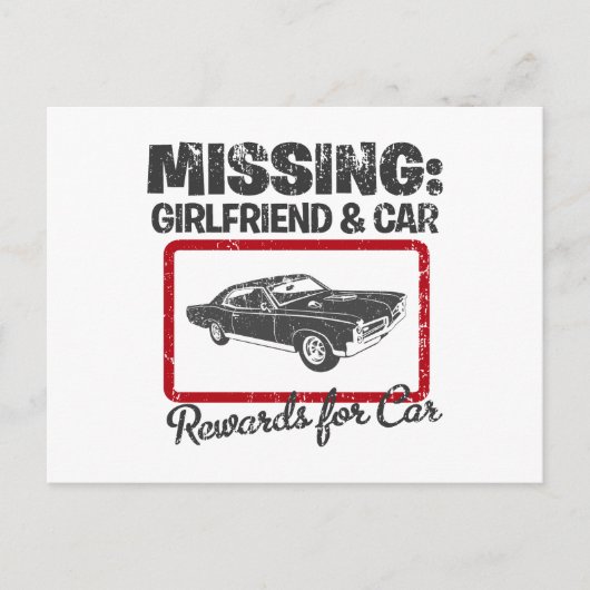 1967 Pontiac GTO Postkarte (Vorderseite)