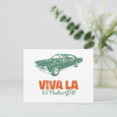 1967 Pontiac GTO Postkarte (Stehend Vorderseite)