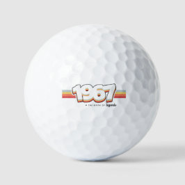 1967 The birth of legends Golfball