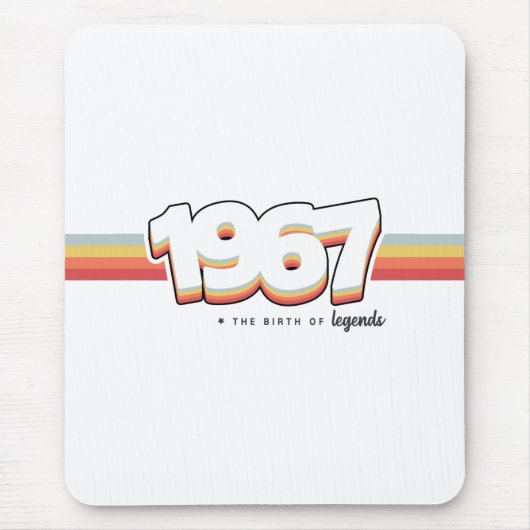 1967 The birth of legends Mousepad (Vorne)