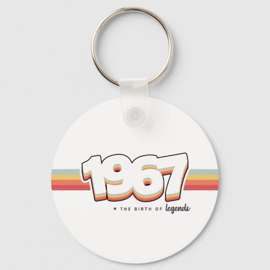 1967 The birth of legends Schlüsselanhänger (Vorderseite)