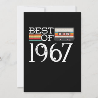 1967 Vintage 53. Geburtstagsjubiläumsgeschenk Einladung