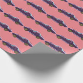 1967 Vintage Korvette Geschenkpapier (Ecke)