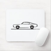 1968 1969 Plymouth Barracuda Mousepad (Mit Mouse)