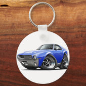 1968-69 AMX Blue Car Schlüsselanhänger (Vorderseite)