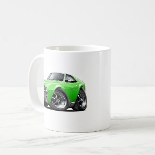 1968-69 AMX Limon-Schwarzes Auto Kaffeetasse (Vorderseite Links)