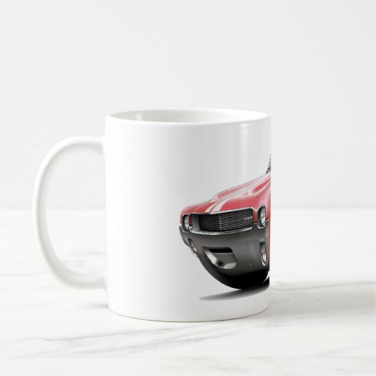 1968-69 AMX Rot-Weißes Auto Kaffeetasse (Links)
