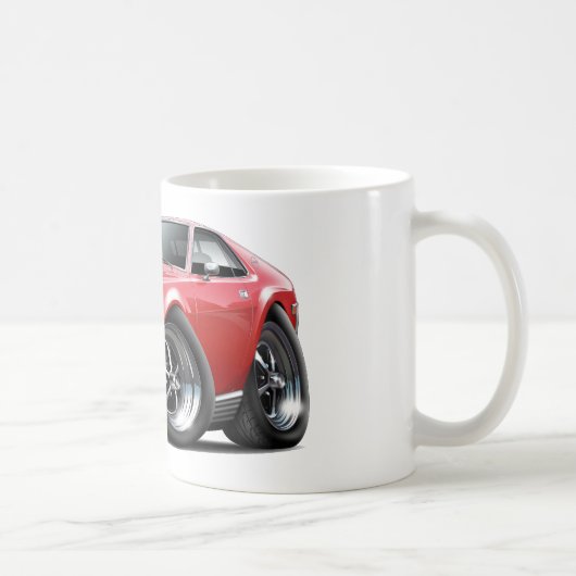 1968-69 AMX Rot-Weißes Auto Kaffeetasse (Rechts)