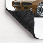 1968-69 GTO Brown Auto Mousepad (Ecke)