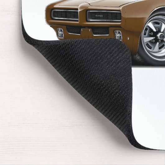 1968-69 GTO Brown Auto Mousepad (Ecke)