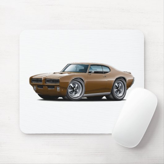 1968-69 GTO Brown Auto Mousepad (Mit Mouse)