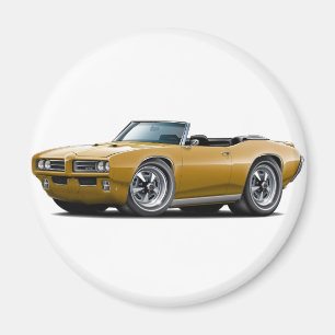 1968-69 GTO Goldkabriolett Magnet