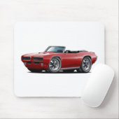 1968-69 GTO kastanienbraunes Kabriolett Mousepad (Mit Mouse)