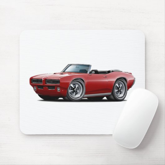 1968-69 GTO kastanienbraunes Kabriolett Mousepad (Mit Mouse)