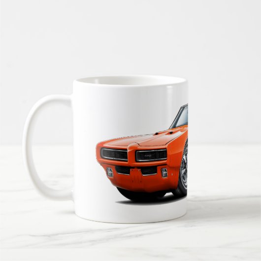 1968-69 GTO orange Kabriolett Kaffeetasse (Links)