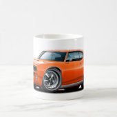 1968-69 GTO Orangen-Auto Kaffeetasse (Mittel)