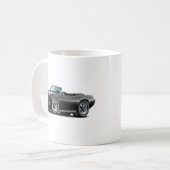 1968-69 GTO schwarzes Kabriolett Kaffeetasse (Vorderseite Links)