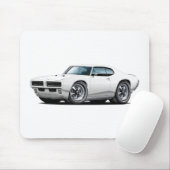 1968-69 GTO Weiß-Auto Mousepad (Mit Mouse)