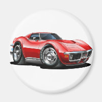 1968-72 Corvette Red Car