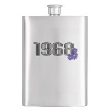 1968 Blume Power Friedenszeichen Hippie Lila