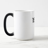 1968 Blume Power Friedenszeichen Hippie Lila Verwandlungstasse (Links)