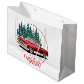 1968 C10 Holiday Truck Große Geschenktüte (Vorderseite Schrägansicht)
