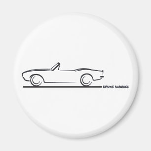 1968 Camaro Convertible BLK Magnet