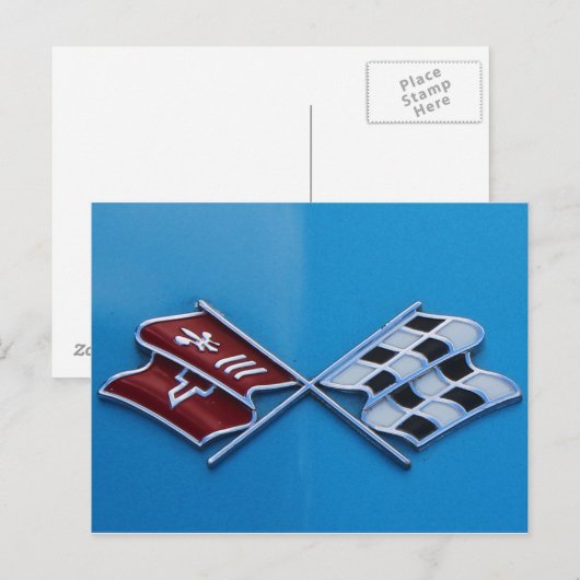 1968 Camaro Postkarte (Vorne/Hinten)