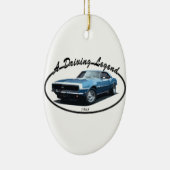 1968 CAMARO SS SCHWARZES KERAMIKORNAMENT (Rechts)