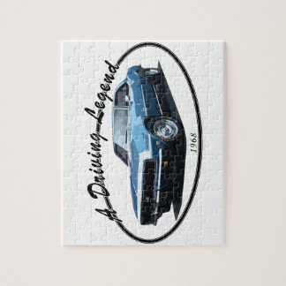 1968 CAMARO SS SCHWARZES PUZZLE